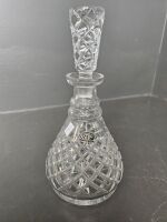 Selection of Crystal Ware - Astra Decanter, Krosno Tumblers & Bramor Champagne Flutes - 5