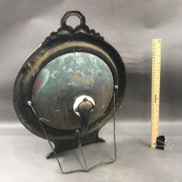 Antique Cast Iron & Copper Electric Heater - 2