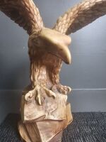 Large Resin Eagle Figurine - 4