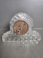 Cut Glass/crystal Mantle Clock - 2