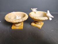 3 Marble Urns - 3