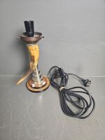 Art Deco Horn Lamp