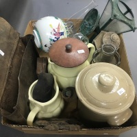 Box Lot of Ceramics, Glass, Bric-a-Brac etc - 2