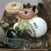 Box Lot of Ceramics, Glass, Bric-a-Brac etc - 3