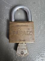 5 Vintage Padlocks - 3 with keys - 5