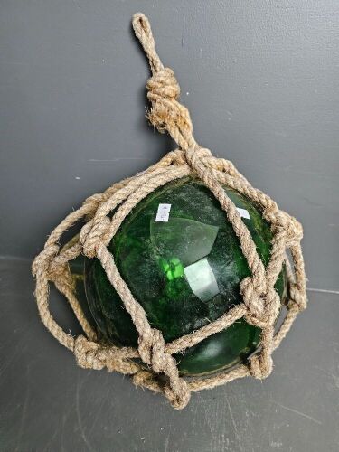 Green Glass Fishing Buoy