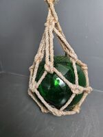 Green Glass Fishing Buoy - 2