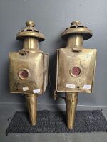 Pair Repo Carriage Lanterns - 2