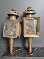 Pair Repo Carriage Lanterns