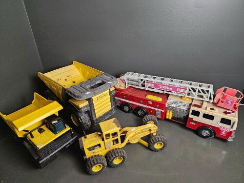 Selection of 4 TONKA Toys