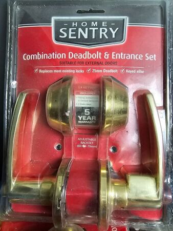 11 Brand New Combination Deadbolt & Entrance Sets