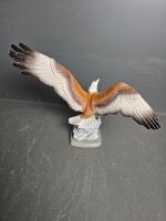 Ceramic Eagle Statue - 4