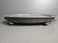 Large Pewter Warming Dish English - 2