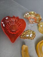 Selection of Amber Glass & Tango Art Glass - 3