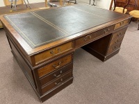 Large double sided office desk - 4