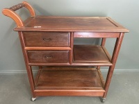 Mid Century Tea Trolley - 3