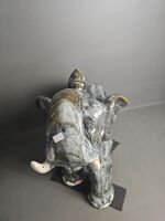 Large Porcelain Elephant Statue - 4