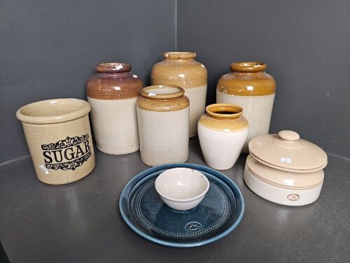 Large Lot of Bendigo Pottery