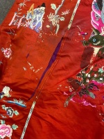 Large Chinese Silk Embroidered Panel - 4