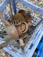 Mixed metal lot inc. wheels, brand, shovels etc - 2