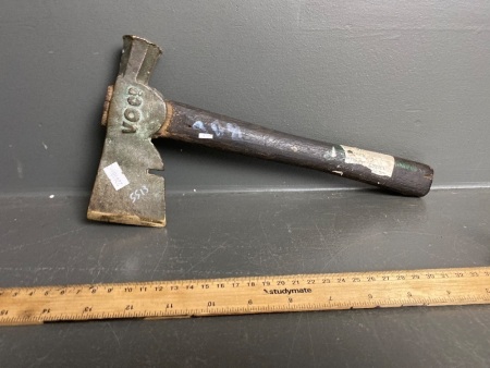 Rare Brass VOC(Victoria oil company) hatchet