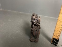 Chinese Bronze Look Foo Dog - 3