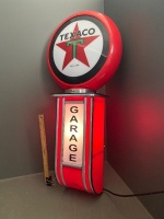 Texaco Garage illuminated globe and wall mount - 2