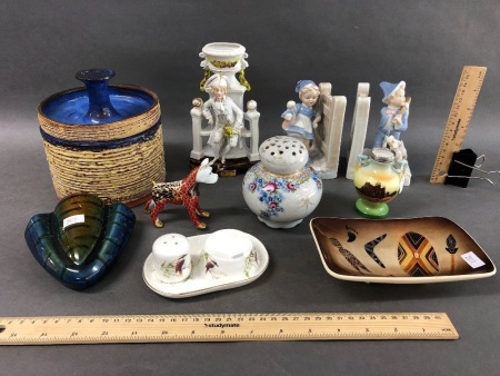 Asstd Lot of Ceramics inc. Australian and Mid Century German