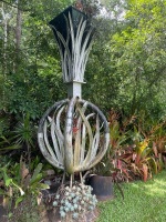 Large original Steve Weis garden sculpture - 6