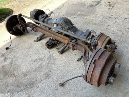 1 truck diff and front axle