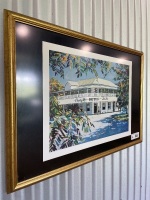 Kin Kin Country Life Hotel art signed by Schmidt  - 5