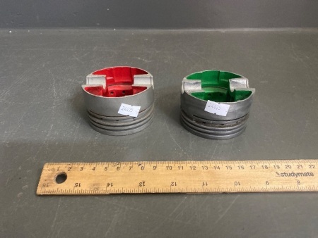 2 x Piston Ashtrays