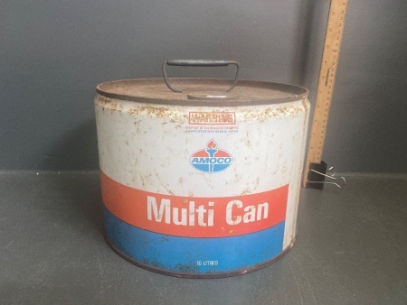 Amoco 10Lt Multi Can - very uncommon