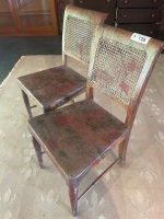 Pair of art chairs  - 4