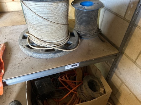 Assorted electrical wire