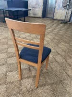 Set of 6 timber chairs - 2