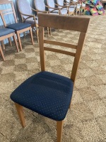 Set of 6 timber chairs - 3