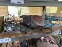 Festa Pro grinder/polisher + Ryobi belt sander and Makita sander