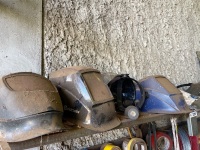 Assorted welding helmets and magnifying glasses - 3