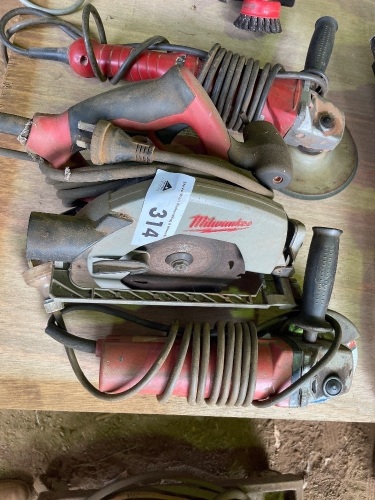 Milwaukee 3 piece power tools