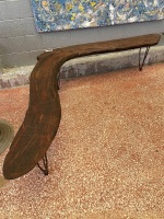 "L" shaped bench chair large 1.7m x 1.7m - 2