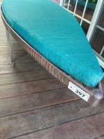 Surfboard inspired bench chair large 2.93 m long - 5