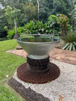 Water feature garden art by Steve Weis  - 2