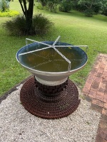 Water feature garden art by Steve Weis  - 3