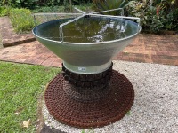 Water feature garden art by Steve Weis  - 5