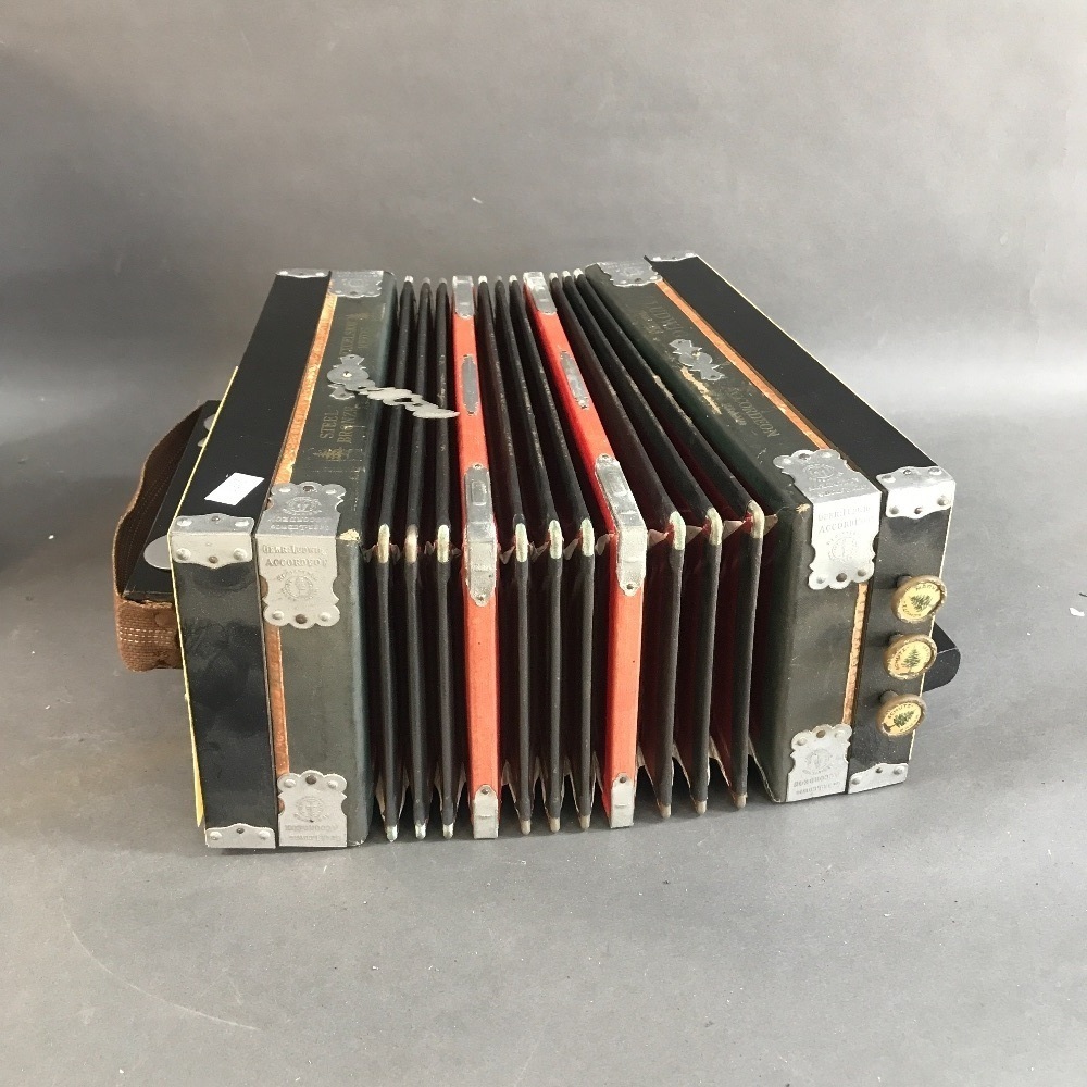 Vintage Ludwig Accordion in GWO in Carry Case