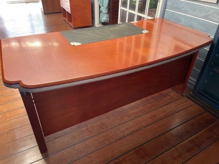 Office desk walnut colour