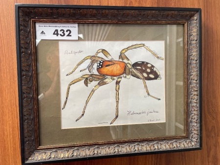 Signed Antspider art from 2007