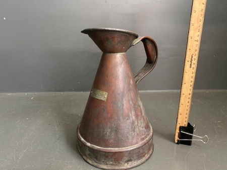 Smith & Atkinson Coppersmiths Brisbane Copper 1/2 Gallon Jug