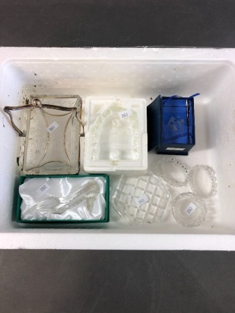 Asstd Lot of Crystal Paperweights etc.